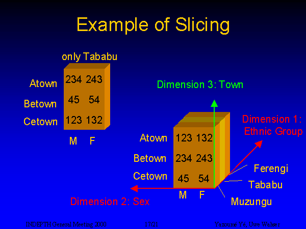 Slide 17: Example of Slicing